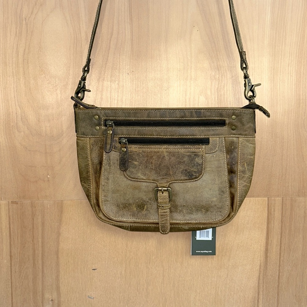 Myra Bag Lawson Roundup Leather Satchel Bag